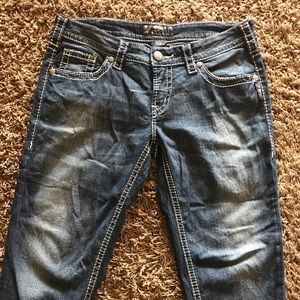 Silver Aiko Capri Jeans size 30